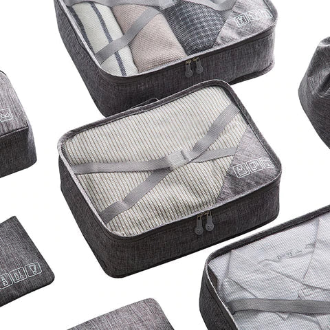 Packing Cubes and Pouches (Set of 7)